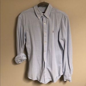 Polo men’s slim fit knit Oxford